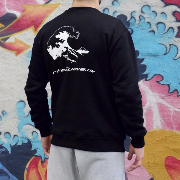 Sweatshirt - ArteSuave - Sort/Hvid - Image 2
