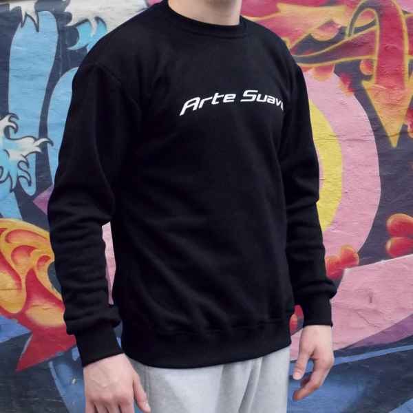 Sweatshirt - ArteSuave - Sort/Hvid - Image 3