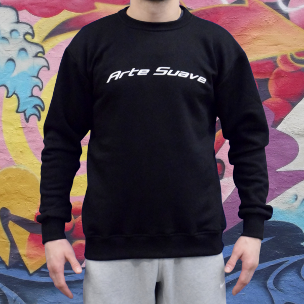 Sweatshirt - ArteSuave - Sort/Hvid - Image 4