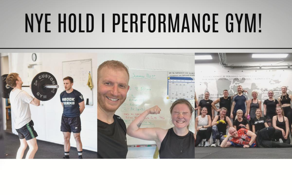 Nye hold I Performance gym!