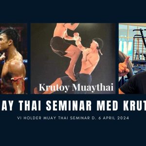 Muay Thai Seminar med Krutoy d. 6 April 2024