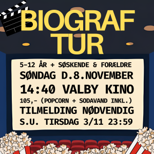 Biograftur for børnehold (5-12 år)